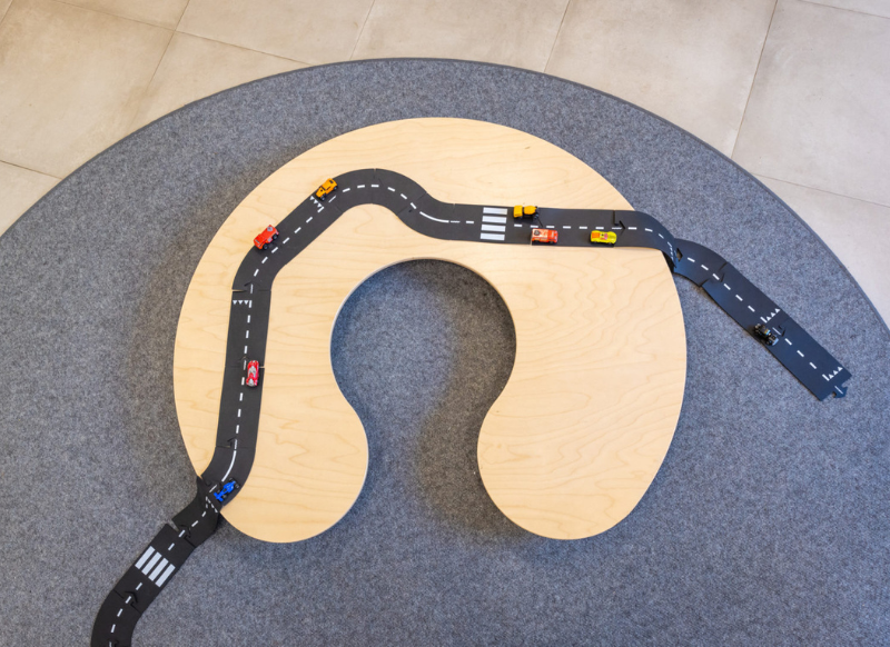 Kleuterklas inrichting speelhoeken autohoek