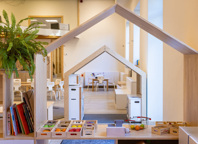 Inrichting kleuterklas vonk