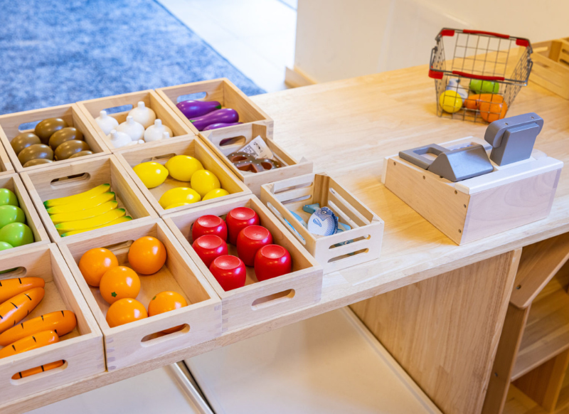 Speelhoek speelwinkel kleuterklas