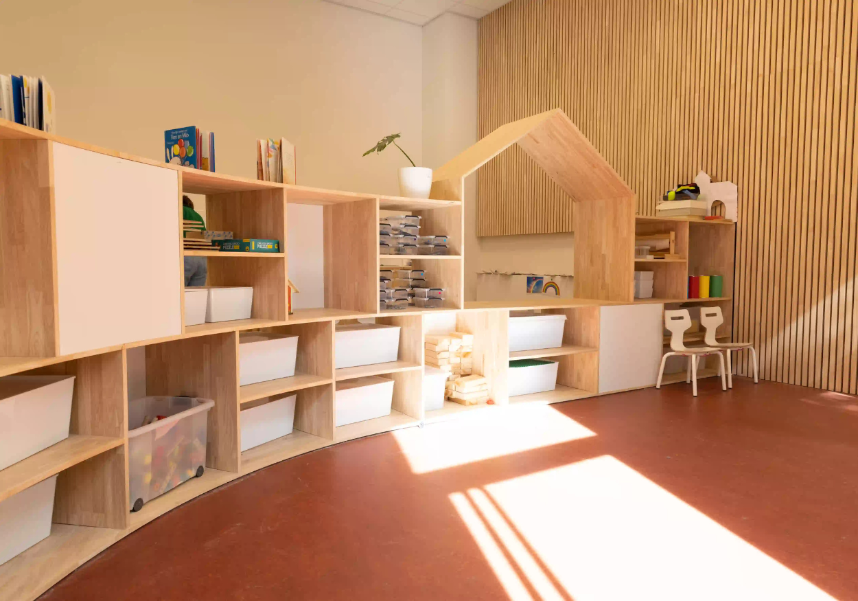 Vonk kleuterklas inrichting school