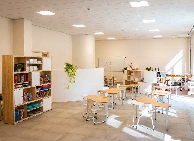 Klas inrichting dynamisch